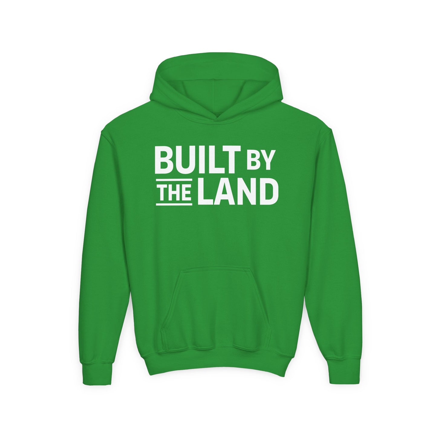 BUILT BY THE LAND YOUTH HOODIE