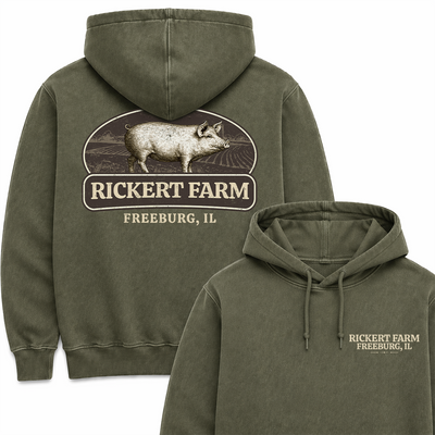 PIG FARM CUSTOM HOODIE BACK PRINT B8