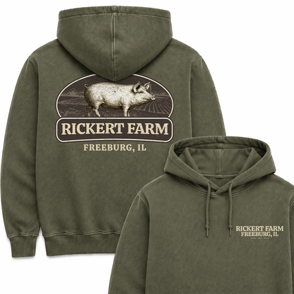 PIG FARM CUSTOM HOODIE BACK PRINT B8