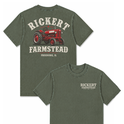 CUSTOM FARM TRACTOR SHIRT BACK PRINT F5