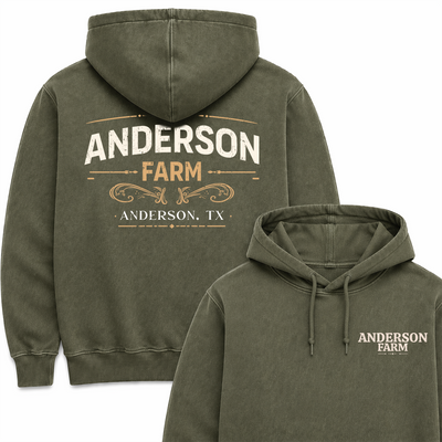 FARM CUSTOM HOODIE BACK PRINT N11