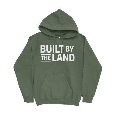 BUILT BY THE LAND HOODIE