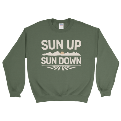 SUN UP SUN DOWN SWEATSHIRT