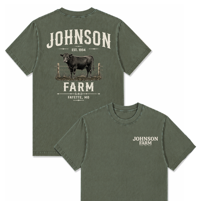 CATTLE FARM CUSTOM SHIRT BACK PRINT C19