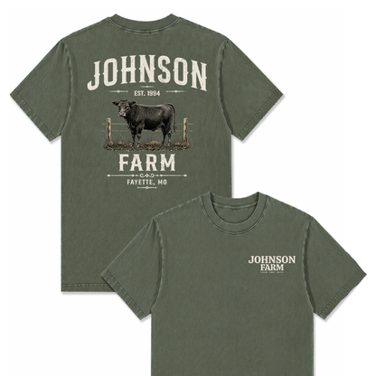 CATTLE FARM CUSTOM SHIRT BACK PRINT C19