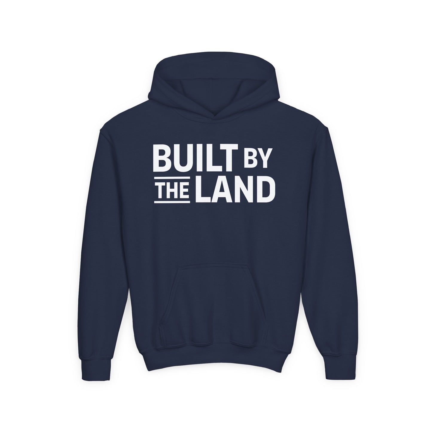 BUILT BY THE LAND YOUTH HOODIE