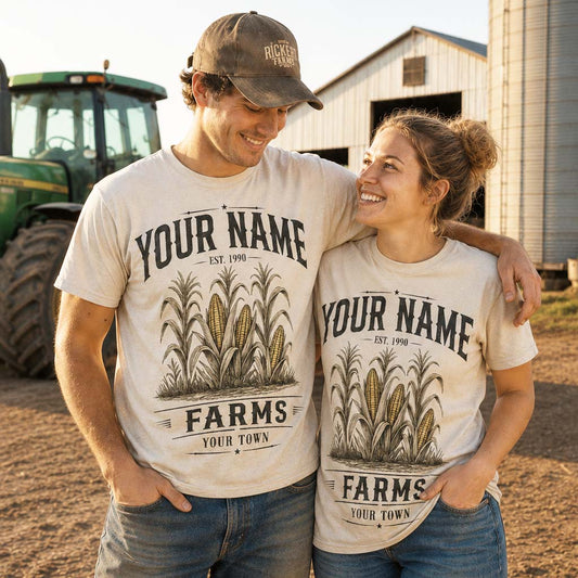 CORN FARM CUSTOM SHIRT O14