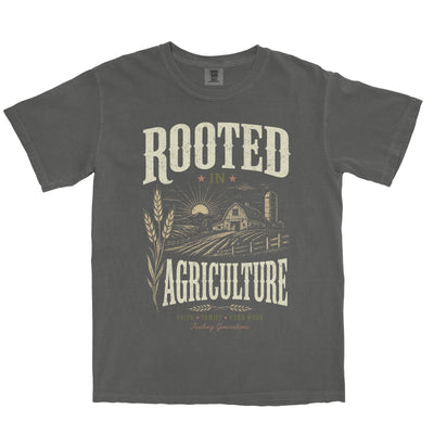 ROOTED IN AGRICULTURE FEEDING GENERATIONS SHIRT