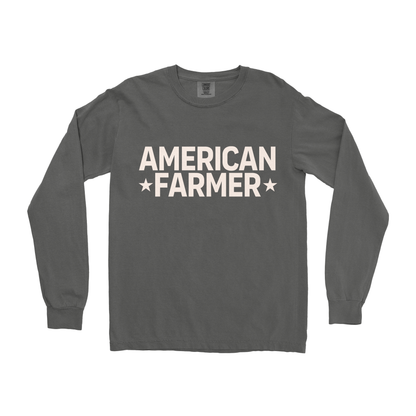AMERICAN FARMER STARS LONG SLEEVE SHIRT