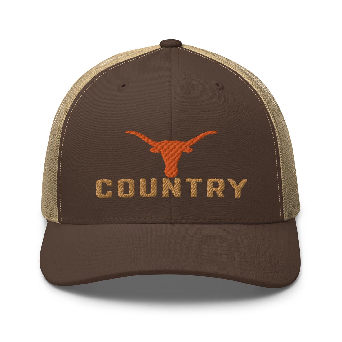 LONGHORN COUNTRY TRUCKER HAT