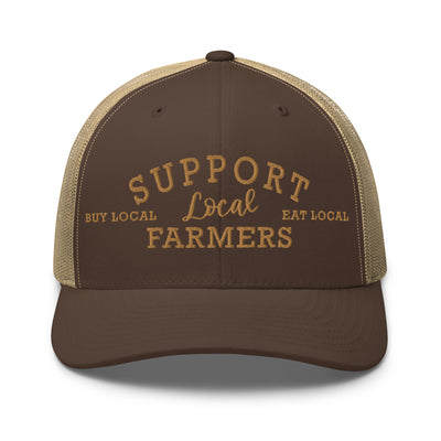 SUPPORT LOCAL FARMERS TRUCKER HAT