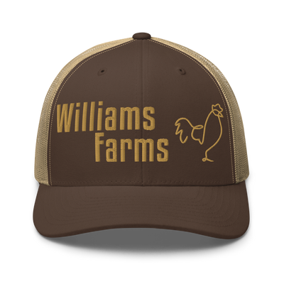 POULTRY FARM CUSTOM TRUCKER HAT