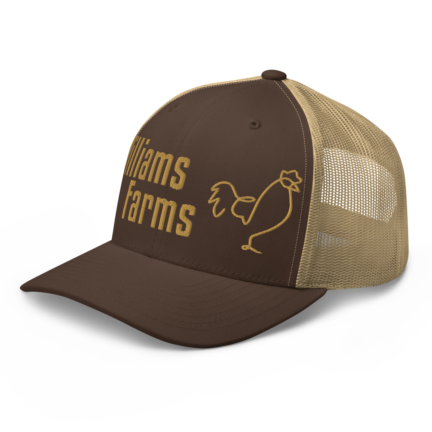 POULTRY FARM CUSTOM TRUCKER HAT