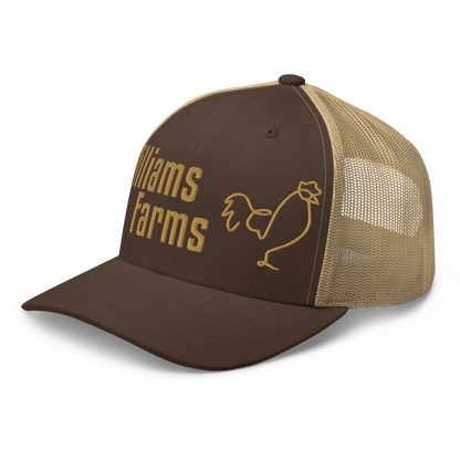 POULTRY FARM CUSTOM TRUCKER HAT