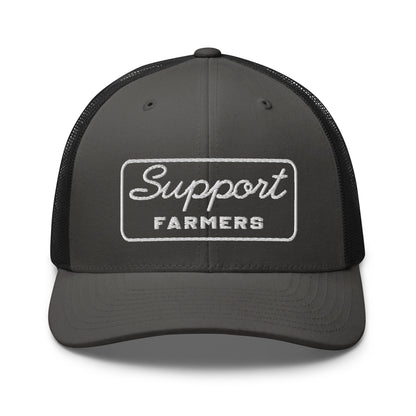 SUPPORT FARMERS TRUCKER HAT