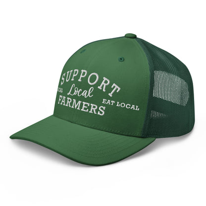 SUPPORT LOCAL FARMERS TRUCKER HAT