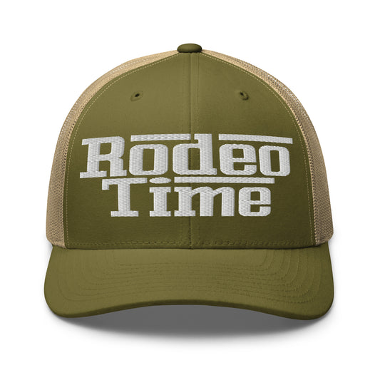 RODEO TIME TRUCKER HAT