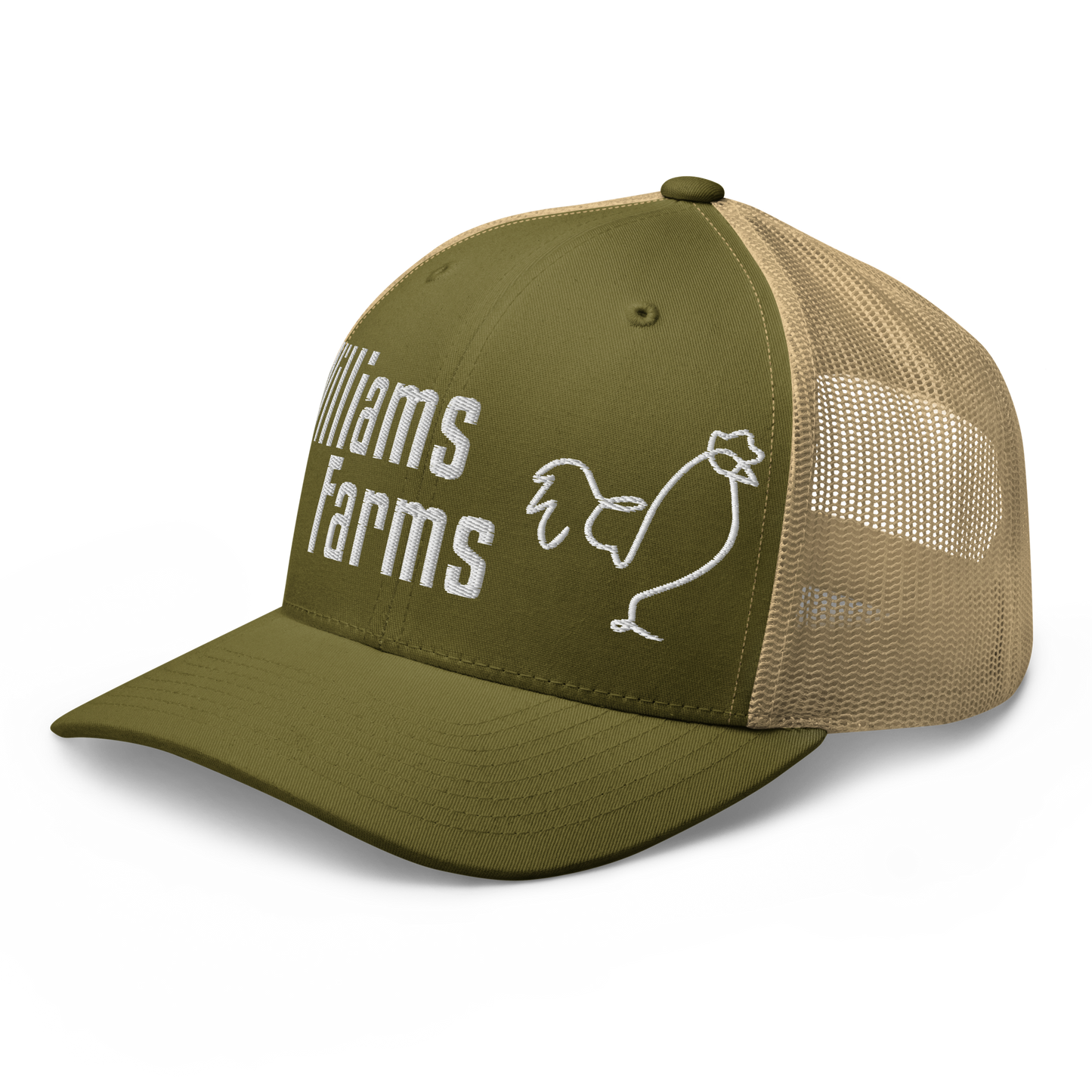 POULTRY FARM CUSTOM TRUCKER HAT