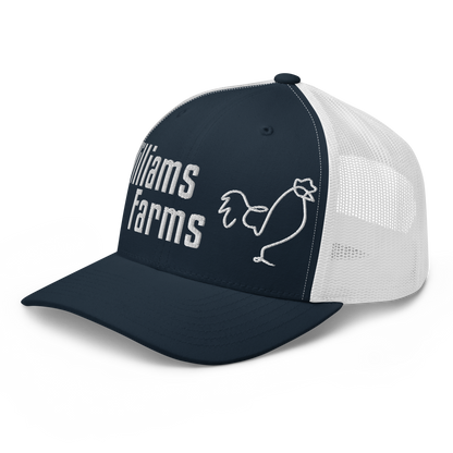 POULTRY FARM CUSTOM TRUCKER HAT