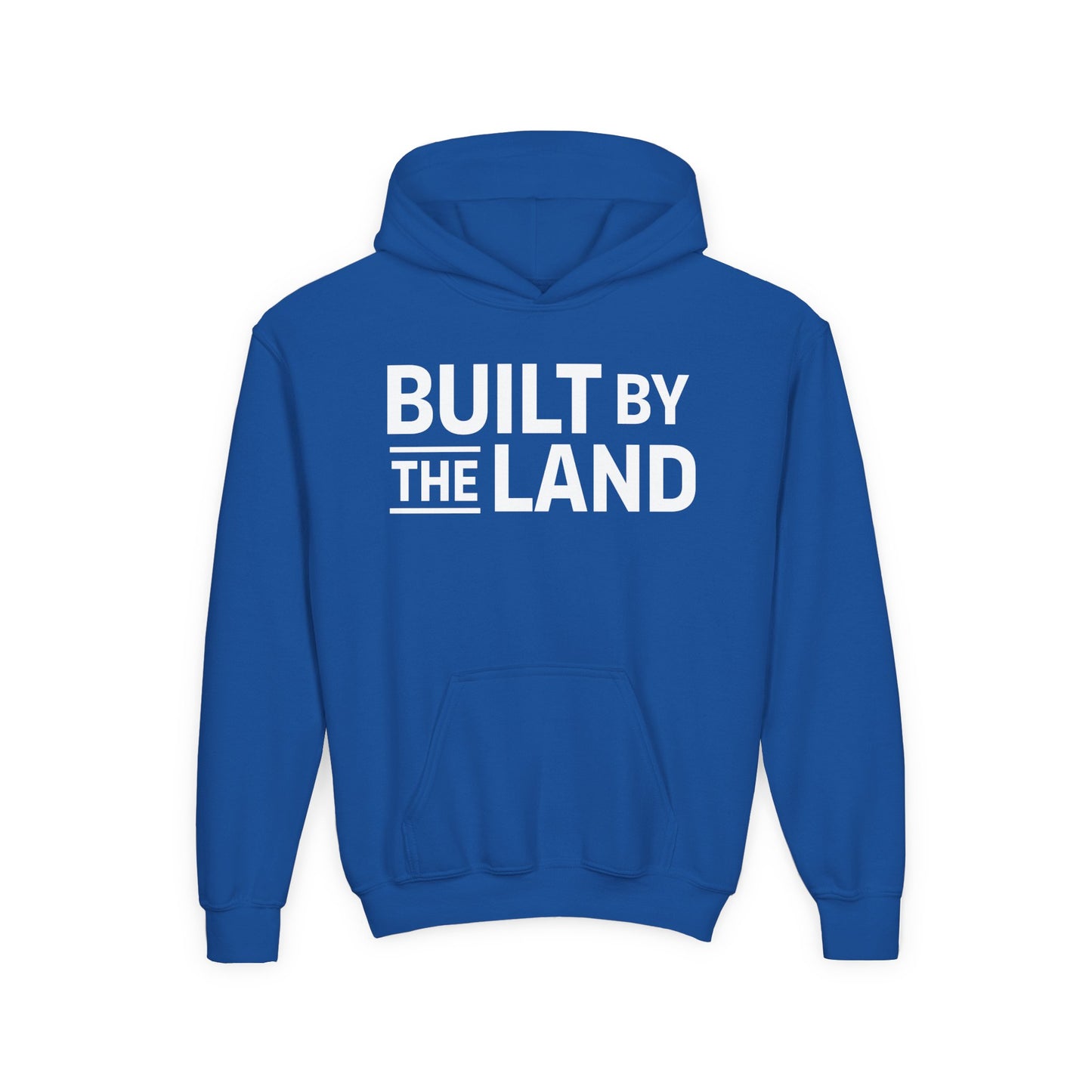 BUILT BY THE LAND YOUTH HOODIE