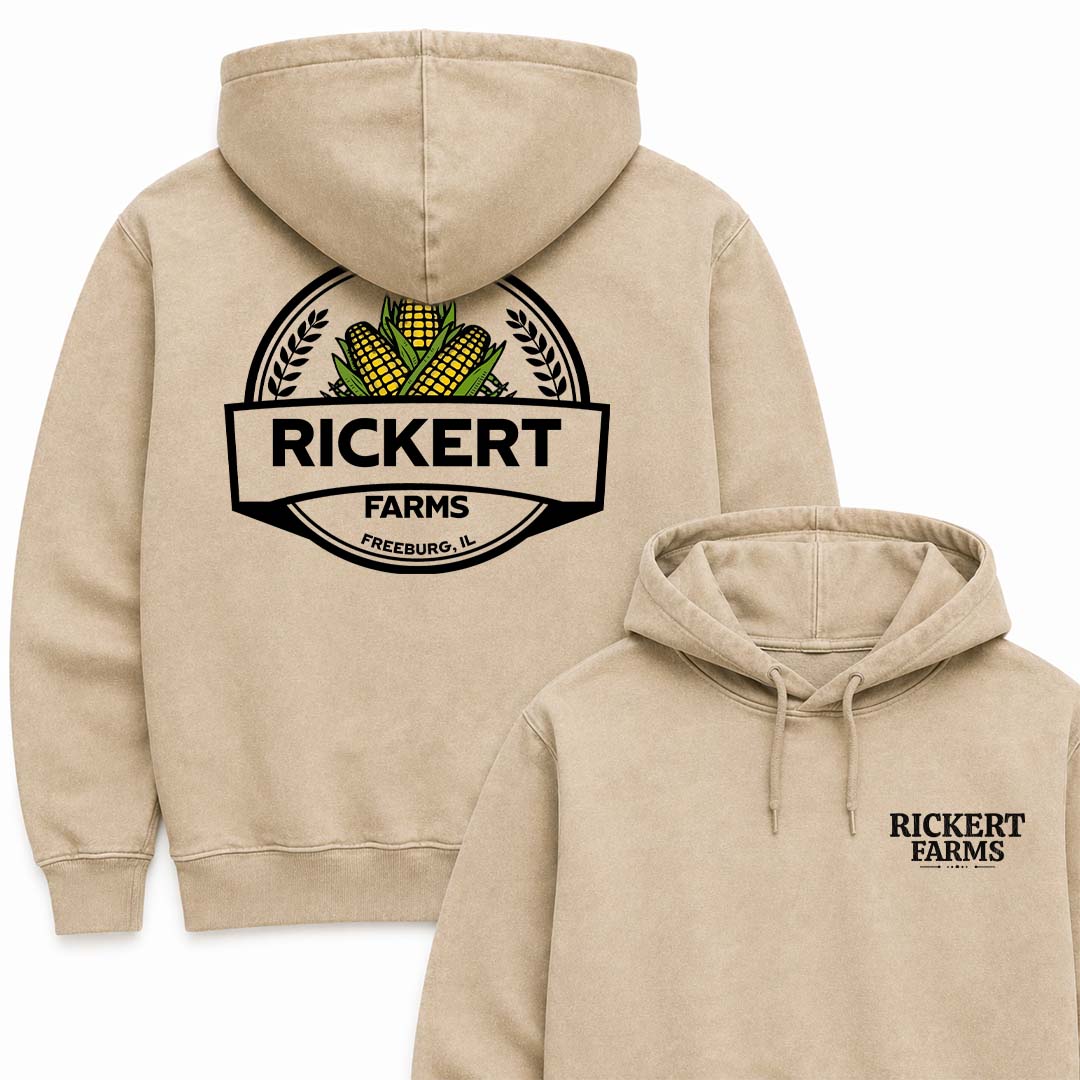 CORN FARM CUSTOM HOODIE BACK PRINT O1