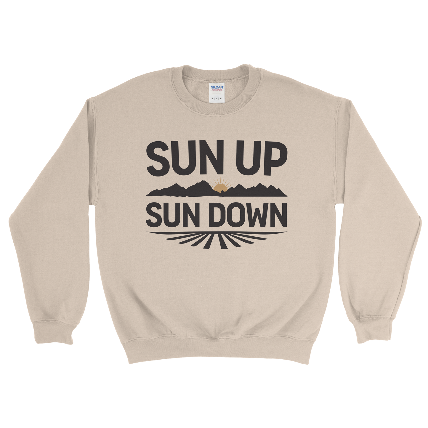 SUN UP SUN DOWN SWEATSHIRT
