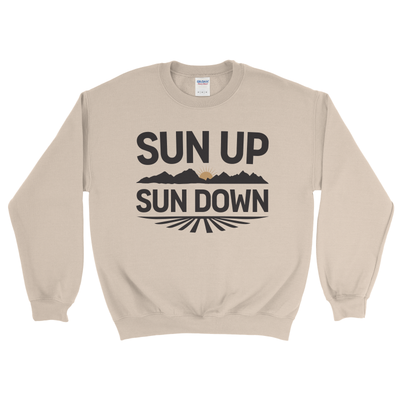 SUN UP SUN DOWN SWEATSHIRT