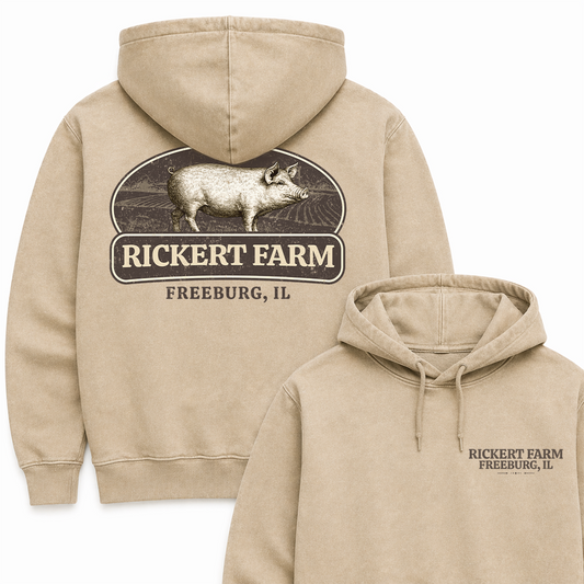PIG FARM CUSTOM HOODIE BACK PRINT B8