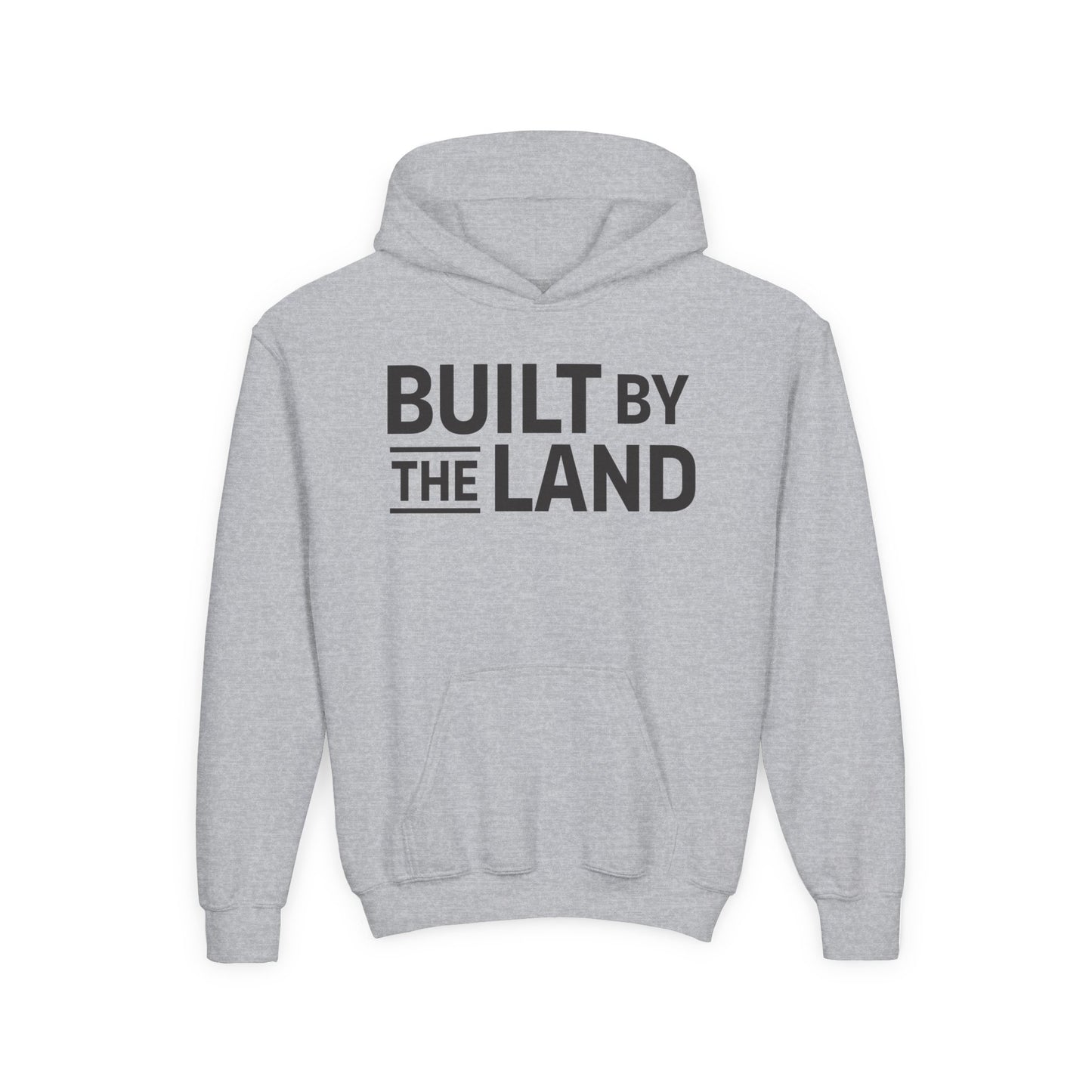 BUILT BY THE LAND YOUTH HOODIE